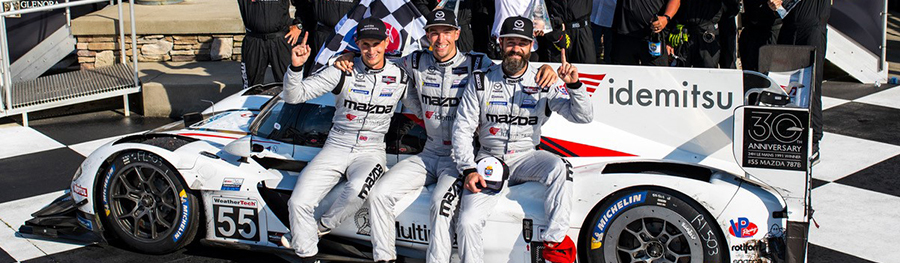 Idemitsu No. 55 Mazda Motorsports Mazda DPi Scores Big Win in Watkins Glen Six-Hour Endurance Race