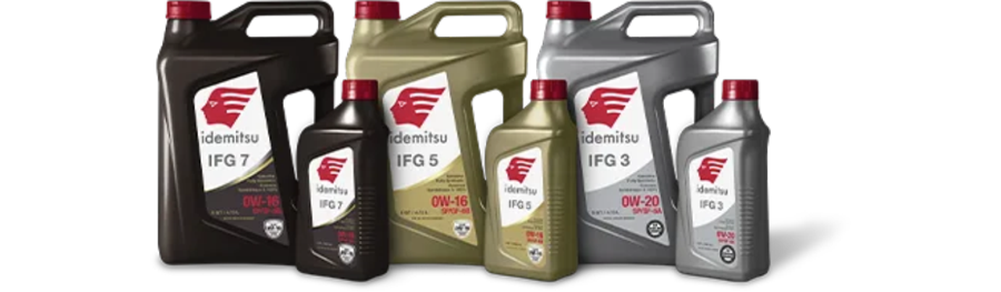 IDEMITSU ANUNCIA EMPAQUES TOTALMENTE NUEVOS Y PRESENTA LA NUEVA SERIE DE ACEITES PARA MOTOR IFG.