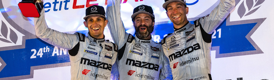 Idemitsu No. 55 Mazda Motorsports Mazda DPi Ends An Era With Victory At The Petit Le Mans 10-Hour Endurance Race In Atlanta