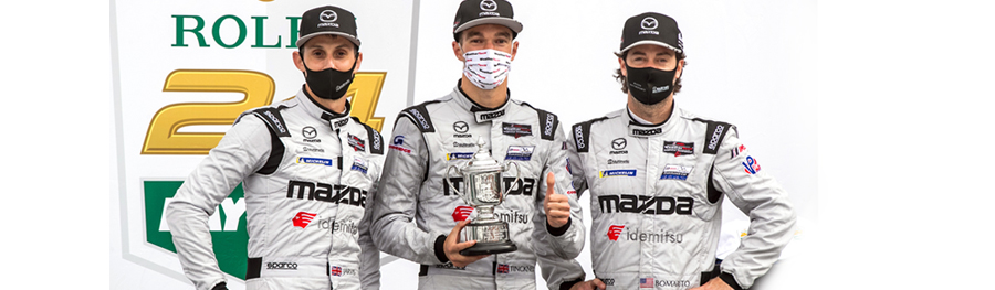 Idemitsu Congratulates Mazda Motorsports USA on a Spectacular Finish in the Rolex 24 at Daytona