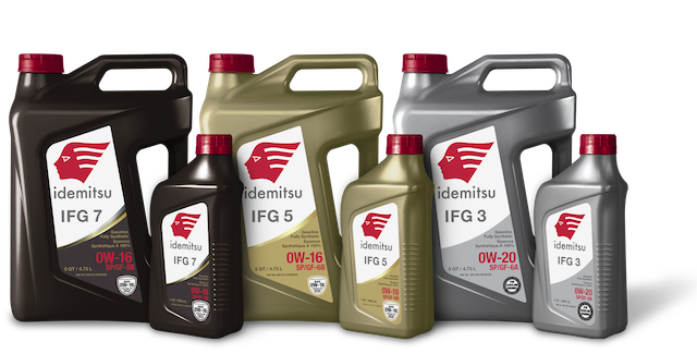 Product bottles in the IFG Series family