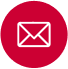An icon of an envelope on a red background