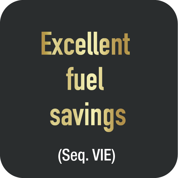Excellent fuel savings 