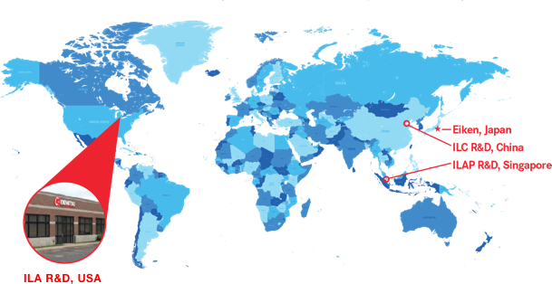 Global Map of Idemitsu Locations